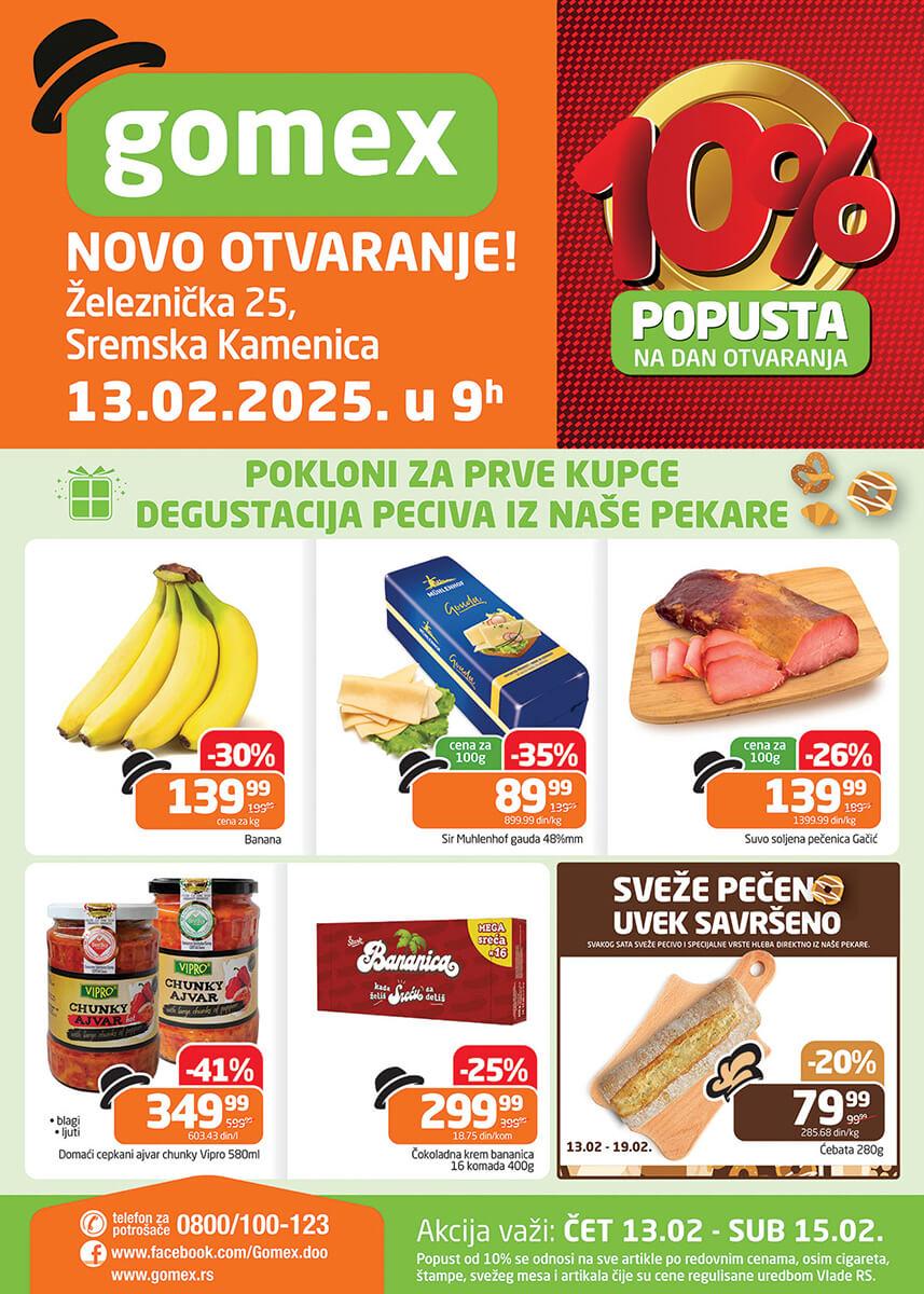 Sremska Kamenica 2 otvaranje