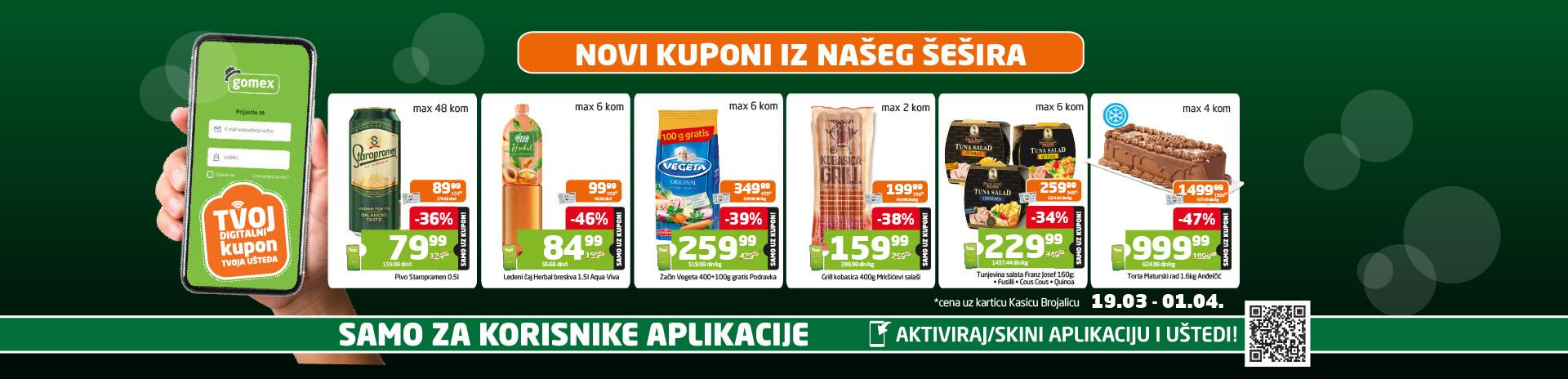  6 kupona