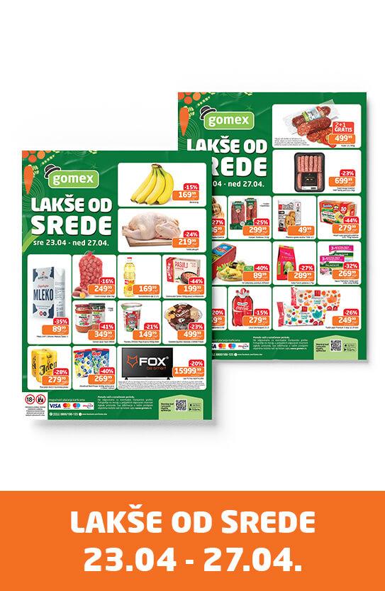 Lakše od Srede