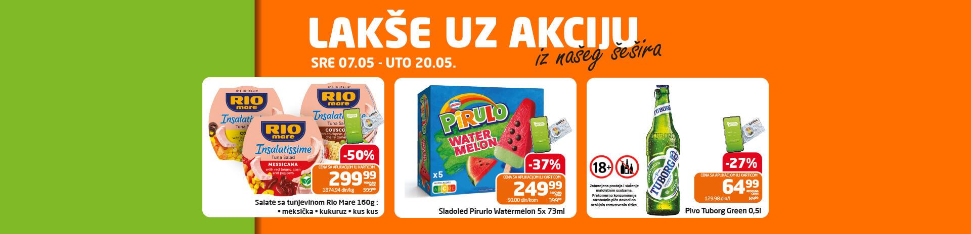 Akcije iz šešira