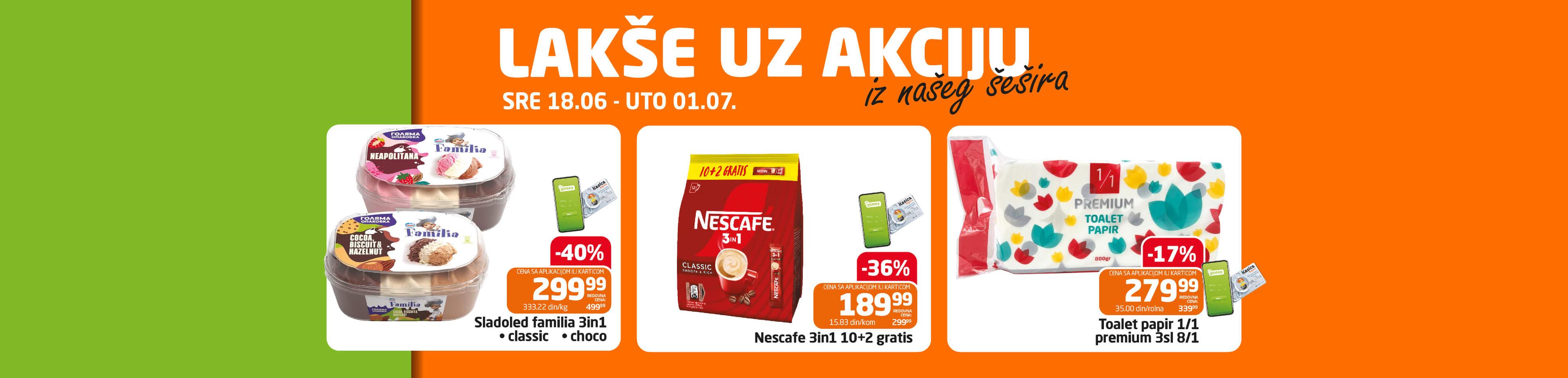 Akcije iz šešira