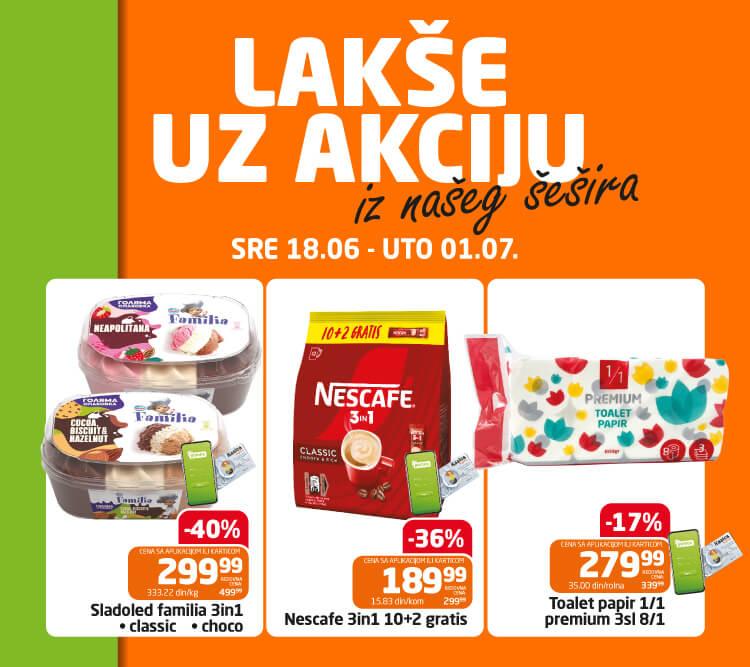 Akcije iz šešira