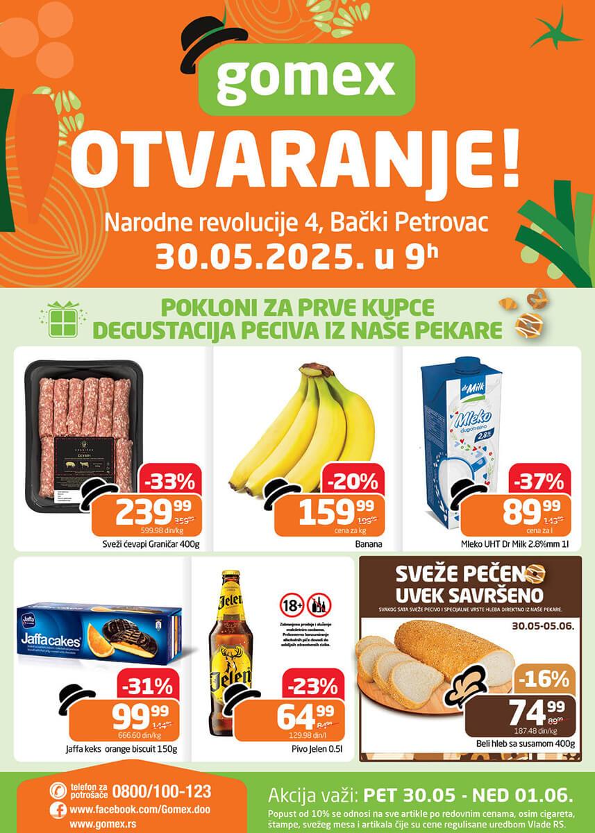 Bački Petrovac otvaranje