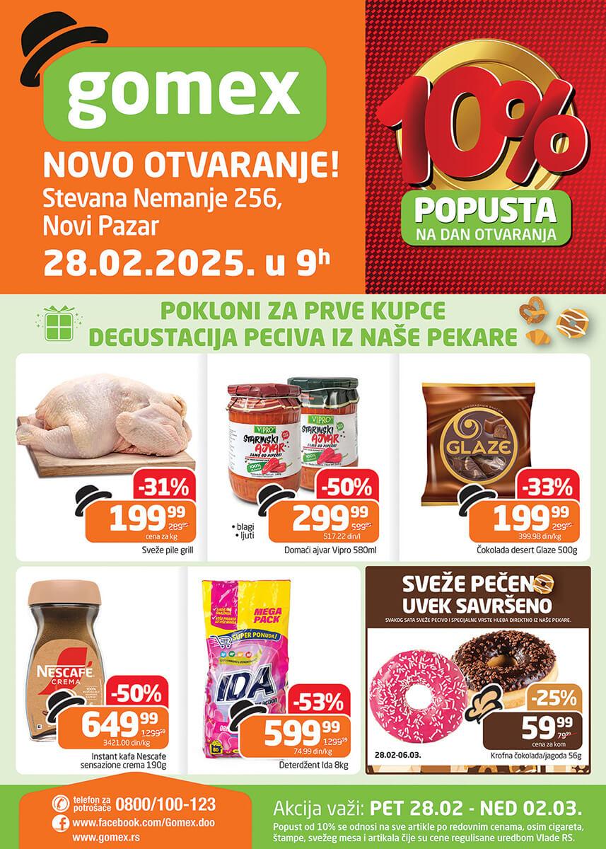 Novi Pazar 3 otvaranje